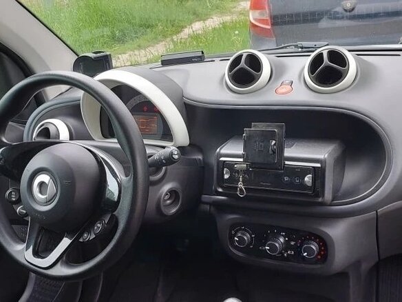 2017 Smart Fortwo III, белый, 830000 рублей - вид 6