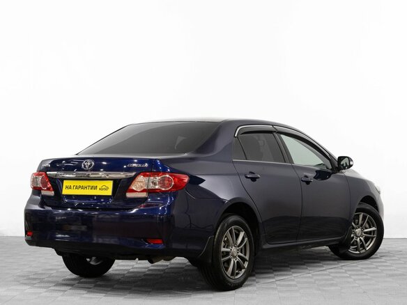 2011 Toyota Corolla X (E140, E150) Рестайлинг, синий, 1149000 рублей - вид 3