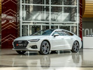 2018 Audi A7 45 TFSI II (4K), белый, 3590000 рублей, вид 1