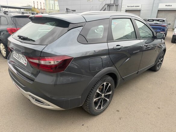 2024 Lada (ВАЗ) Vesta SW Cross I Рестайлинг (NG), серый, 1595000 рублей - вид 1