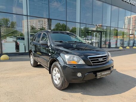 2007 Kia Sorento I Рестайлинг, чёрный, 635000 рублей, вид 3