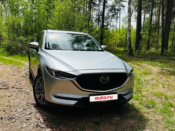2021 Mazda CX-5 II, серебристый, 1748000 рублей - вид 2