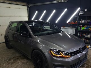 2013 Volkswagen Golf VII, серый, 1300000 рублей, вид 5