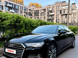 2021 Audi A6 45 TFSI V (C8), чёрный, 4350000 рублей, вид 1