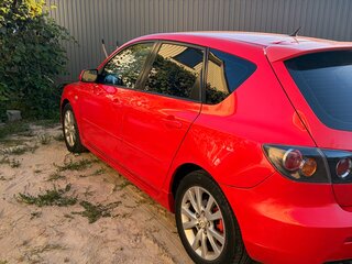 2006 Mazda 3 I (BK) Рестайлинг, красный, 510000 рублей, вид 4