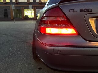 2004 Mercedes-Benz CL-Класс 500 II (C215) Рестайлинг, серебристый, 650000 рублей, вид 3
