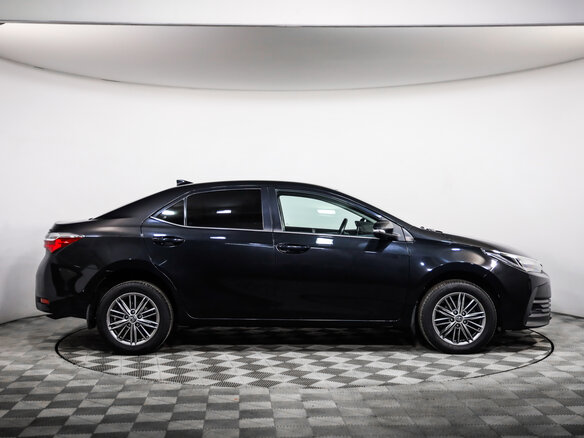 2018 Toyota Corolla XI (E160, E170, E180) Рестайлинг 1, чёрный, 1469777 рублей - вид 3