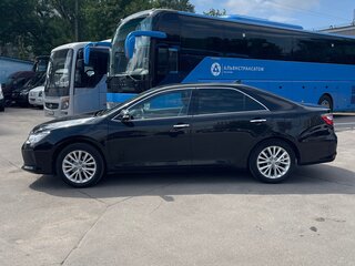 2015 Toyota Camry VII (XV50) Рестайлинг, чёрный, 1500000 рублей, вид 4