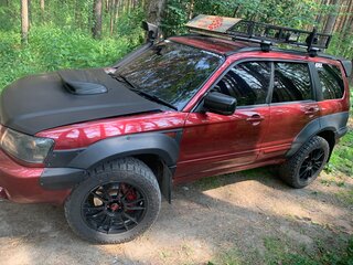 2002 Subaru Forester II, красный, 1450000 рублей, вид 5