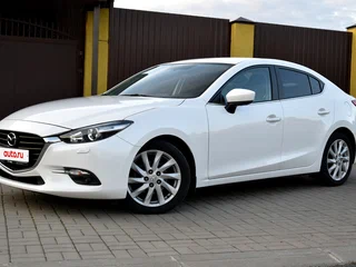 2018 Mazda 3 III (BM) Рестайлинг, белый, 1995000 рублей, вид 1