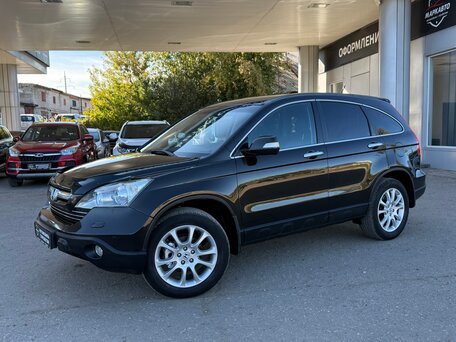 2008 Honda CR-V III, коричневый, 1285000 рублей, вид 2