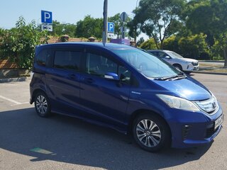 2012 Honda Freed I Рестайлинг, синий, 1050000 рублей, вид 5