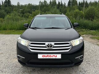 2013 Toyota Highlander II (XU40) Рестайлинг, чёрный, 1790000 рублей, вид 2