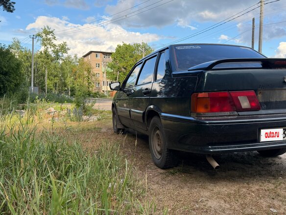 2007 Lada (ВАЗ) 2115, зелёный, 160000 рублей - вид 6
