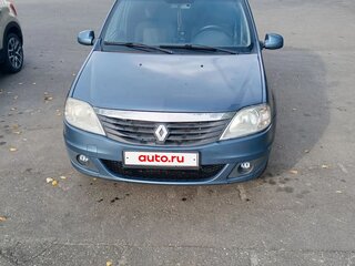 2011 Renault Logan I Рестайлинг, синий, 550000 рублей, вид 1
