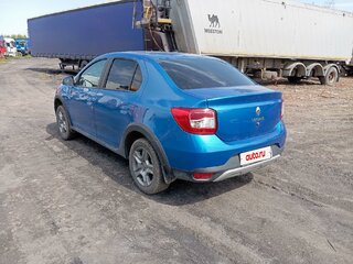 2021 Renault Logan Stepway II Рестайлинг, синий, 1145000 рублей, вид 4