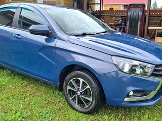 2017 Lada (ВАЗ) Vesta I, синий, 685000 рублей, вид 1