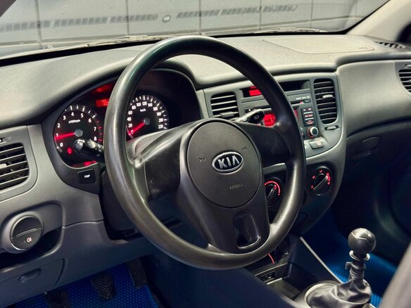 2010 Kia Rio II Рестайлинг, синий, 499000 рублей - вид 11