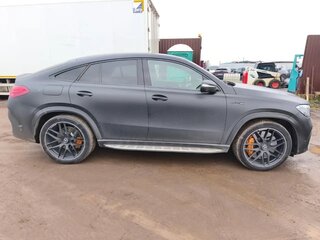 2024 Mercedes-Benz GLE Coupe AMG 63 AMG S II (C167) Рестайлинг, чёрный, 17300000 рублей, вид 4