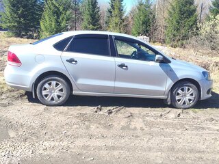2012 Volkswagen Polo V, серебристый, 550000 рублей, вид 2