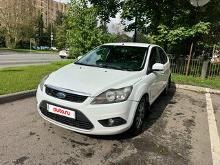 2010 Ford Focus II Рестайлинг, белый, 525000 рублей, вид 1