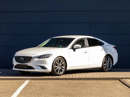 2017 Mazda 6 III (GJ) Рестайлинг, белый, 1545000 рублей, вид 1