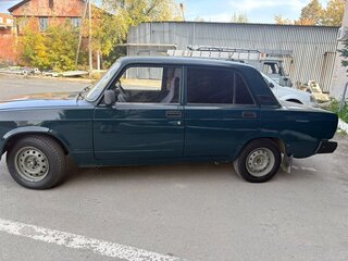 2009 Lada (ВАЗ) 2107, зелёный, 255000 рублей, вид 3