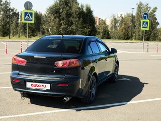 2008 Mitsubishi Lancer X, чёрный, 600000 рублей, вид 4