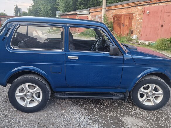 2013 Lada (ВАЗ) 2121 (4x4) I Рестайлинг, синий, 610000 рублей - вид 9