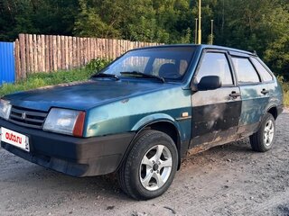 1999 Lada (ВАЗ) 2109, зелёный, 55000 рублей, вид 1