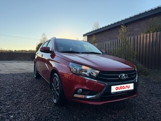 2018 Lada (ВАЗ) Vesta SW I, красный, 950000 рублей, вид 3