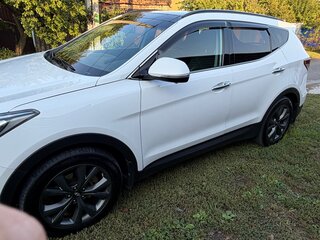 2017 Hyundai Santa Fe III Рестайлинг, белый, 2550000 рублей, вид 4