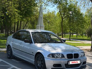 2001 BMW 3 серии 320i IV (E46) Рестайлинг, серебристый, 1046000 рублей, вид 3