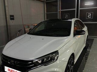 2023 Lada (ВАЗ) Vesta Sportline I Рестайлинг (NG), белый, 1650000 рублей, вид 1