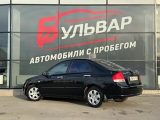 2008 Kia Cerato I Рестайлинг, чёрный, 537000 рублей, вид 4