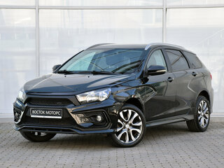 2021 Lada (ВАЗ) Vesta SW I, чёрный, 1125000 рублей, вид 2