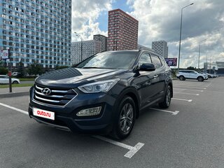 2015 Hyundai Santa Fe III, синий, 1700000 рублей, вид 1