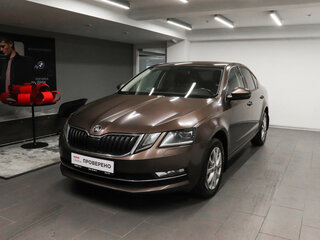 2019 Skoda Octavia III (A7) Рестайлинг, коричневый, 1607000 рублей, вид 1