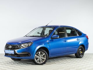 2022 Lada (ВАЗ) Granta I Рестайлинг, синий, 779000 рублей, вид 3