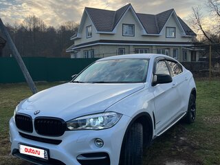 2015 BMW X6 30d II (F16), белый, 3255000 рублей, вид 1