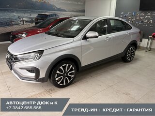 2026 Lada (ВАЗ) Vesta Cross I Рестайлинг (NG), серебристый, 2028900 рублей, вид 2