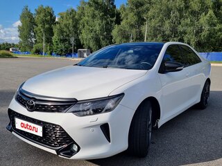 2016 Toyota Camry VII (XV50) Рестайлинг, белый, 2250000 рублей, вид 1