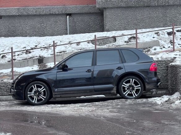 2008 Porsche Cayenne S I Рестайлинг (957), чёрный, 1550000 рублей - вид 9