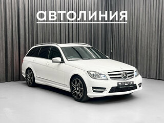 2013 Mercedes-Benz C-Класс 180 BlueEFFICIENCY III (W204) Рестайлинг, белый, 1160000 рублей, вид 2