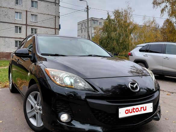 2011 Mazda 3 II (BL), чёрный, 800000 рублей - вид 1