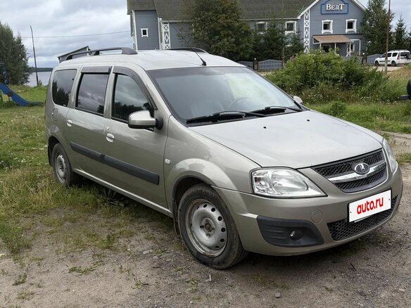 2014 Lada (ВАЗ) Largus I, серый, 660000 рублей - вид 2