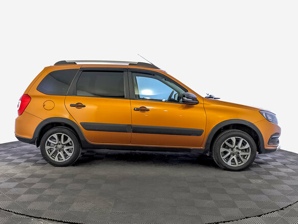 2022 Lada (ВАЗ) Granta Cross I Рестайлинг, оранжевый, 820000 рублей - вид 3