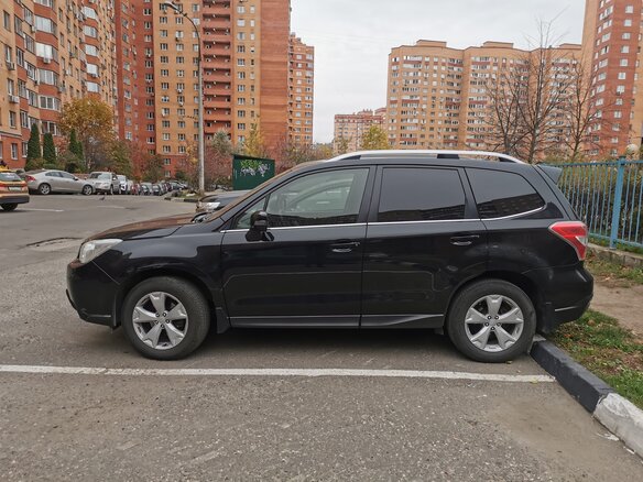 2012 Subaru Forester IV, чёрный, 1555000 рублей