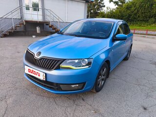 2014 Skoda Rapid I, синий, 750000 рублей, вид 2