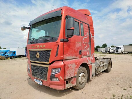 2023 Sinotruk Sitrak C7H MAX, красный, 3387834 рублей, вид 1
